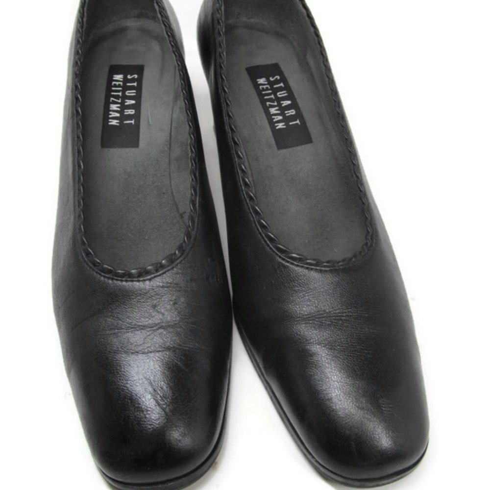 Stuart Weitzman women Size 8 N Black Fashion Pump